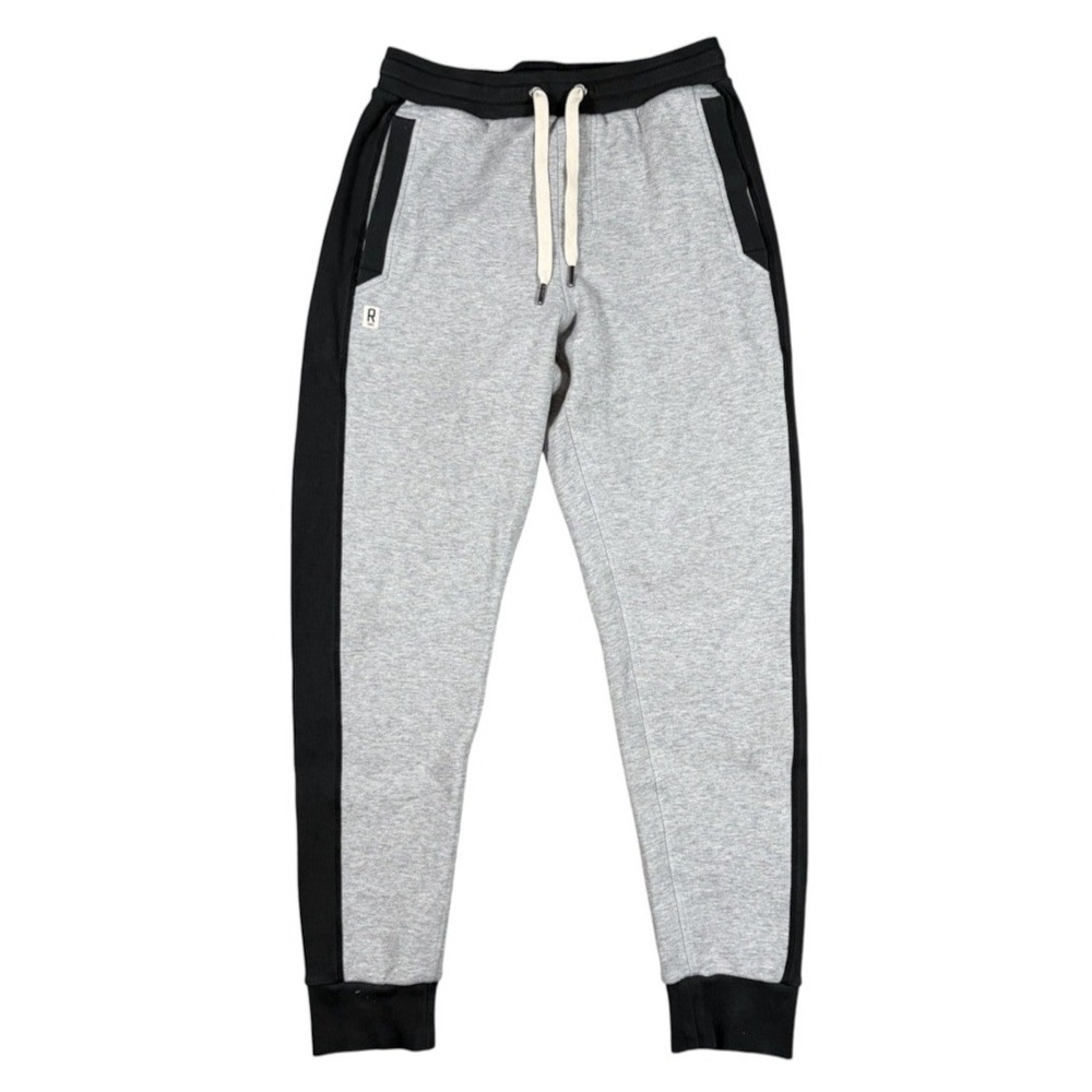 Rhone Jogger Sweatpants Men's Small Heritage Midweight Tapered Leg Gray Gym EUC
